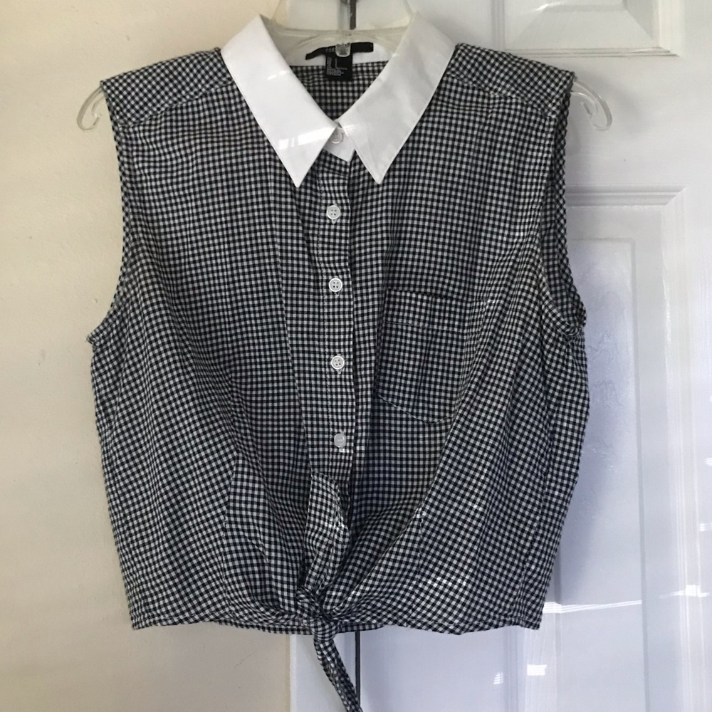 Gingham blouse